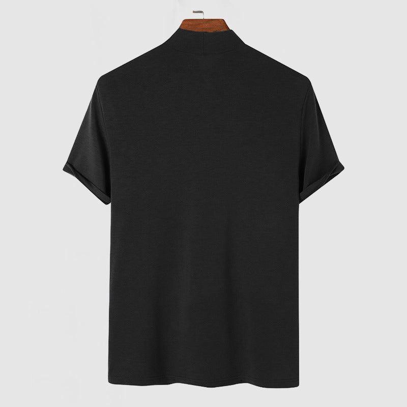 Ziva - Luxurious Touch Stretch Cotton T-Shirt for Men