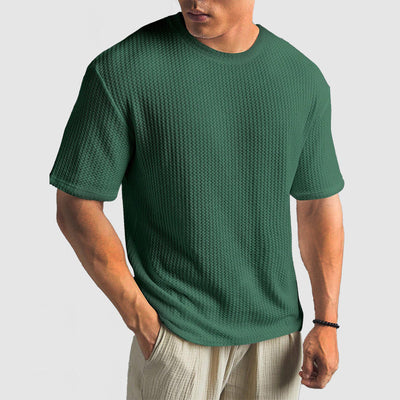 Ziva - Men's Knit Textured T-Shirt