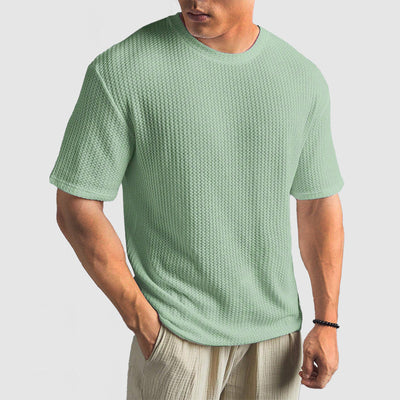 Ziva - Men's Knit Textured T-Shirt