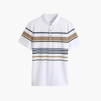 ZIVA | Men's Striped Polo