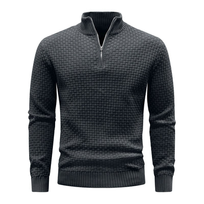 Ziva - Men's Quarter Zip-up Sweaters