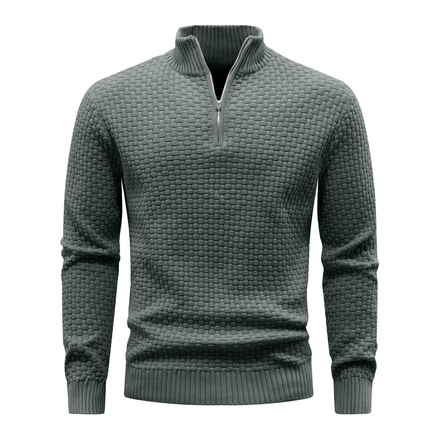 Ziva - Men's Quarter Zip-up Sweaters