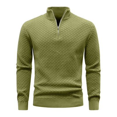 Ziva - Men's Quarter Zip-up Sweaters