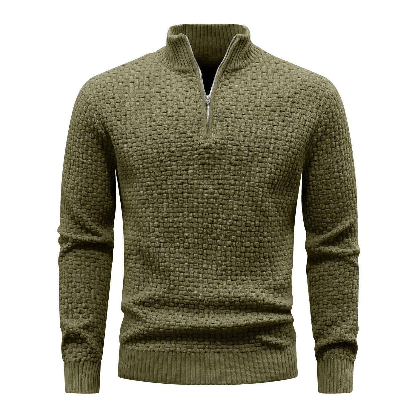 Ziva - Men's Quarter Zip-up Sweaters