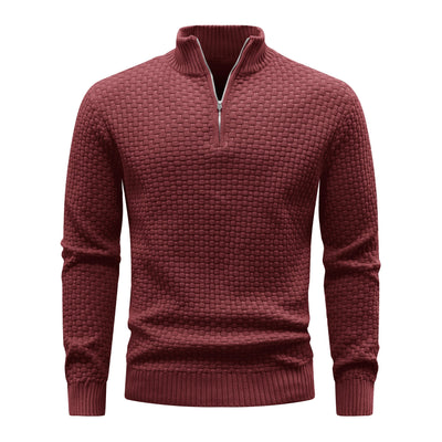 Ziva - Men's Quarter Zip-up Sweaters